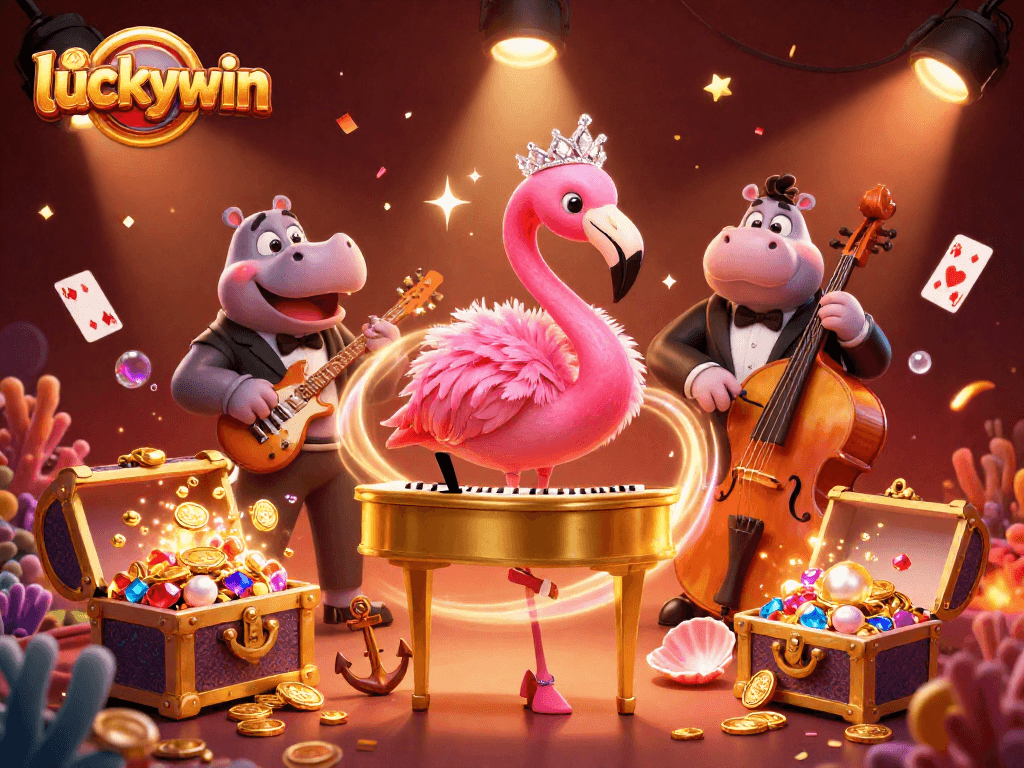 Experience exciting gameplay at luckywin, featuring vibrant characters and dynamic casino elements.