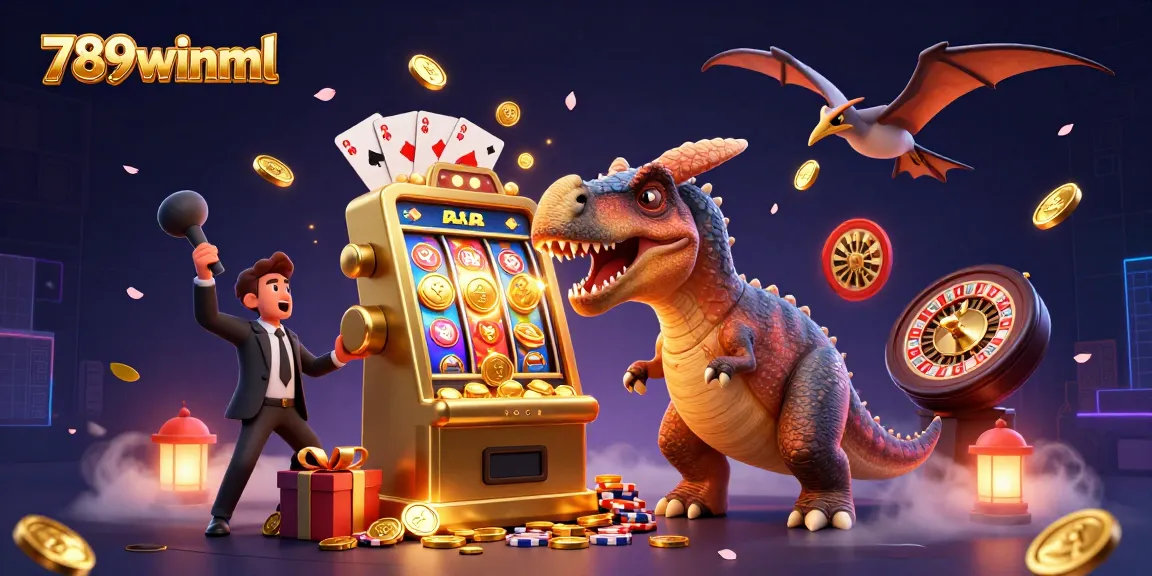 Engage with 789winml as pachycephalosaurus triggers a jackpot in an exciting casino scene.