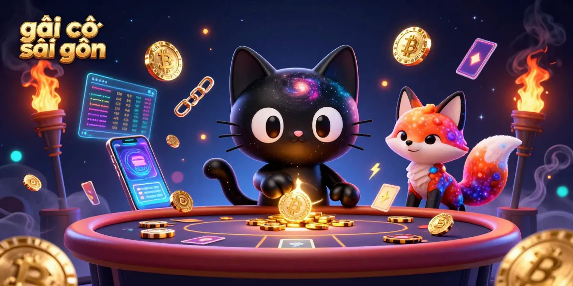 Engage with gái gọi sài gòn featuring vibrant characters in a cosmic casino setting.