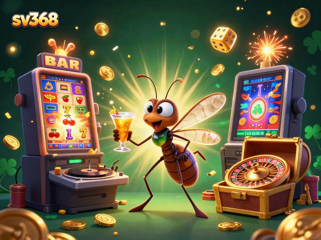 Experience the excitement of sv368 casino with unique 3D characters and vibrant gaming elements.