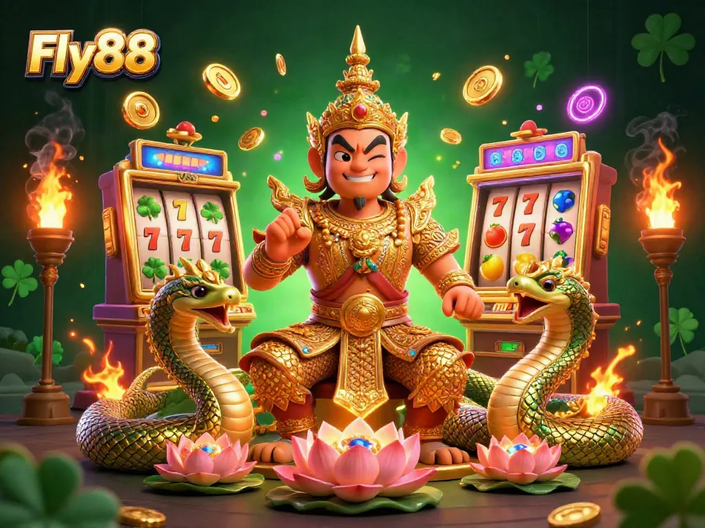 Experience thrilling spins and jackpots with Fly88's vibrant casino adventure filled with magic and excitement.