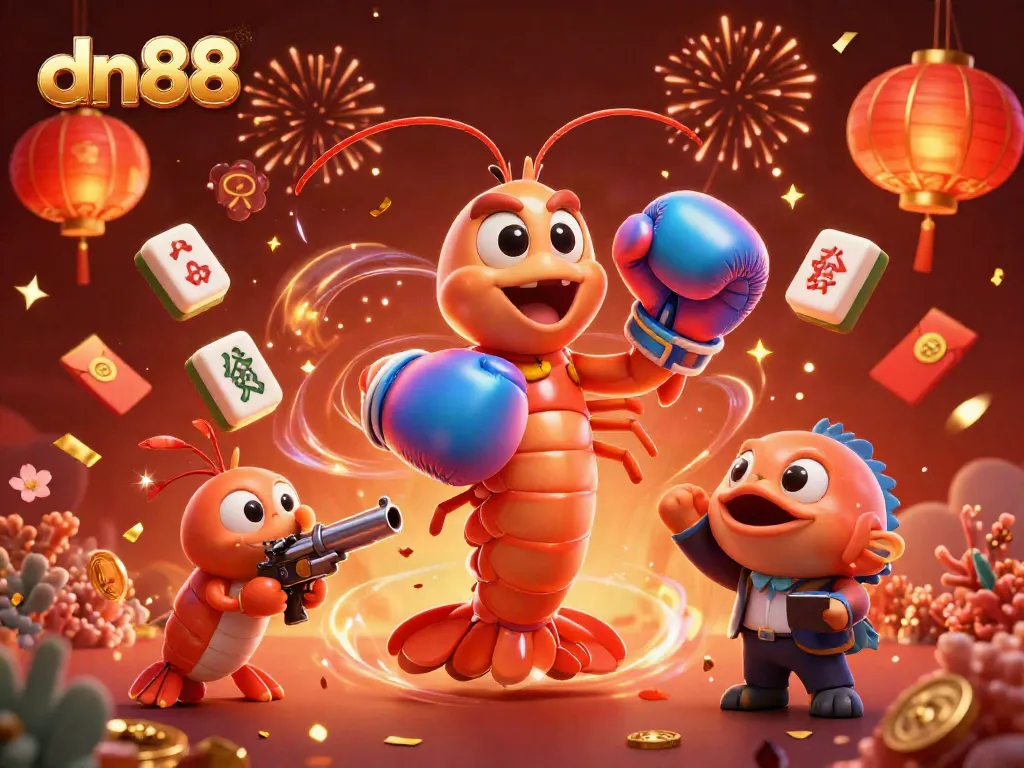 Experience thrilling gameplay with dn88 featuring vibrant casino elements and colorful characters in action.
