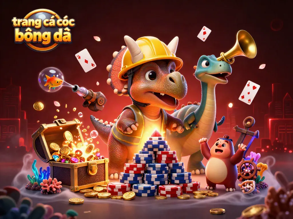 Celebrate sports betting with vibrant characters and dynamic elements in an engaging illustration of trang cá cược bóng đá.