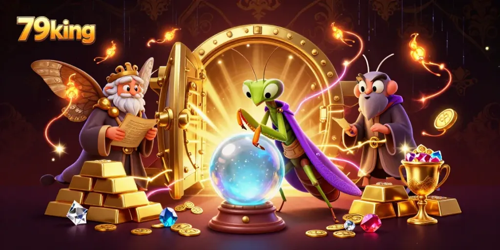 Experience thrilling gameplay at 79king with a mystical fortune teller and treasures galore.