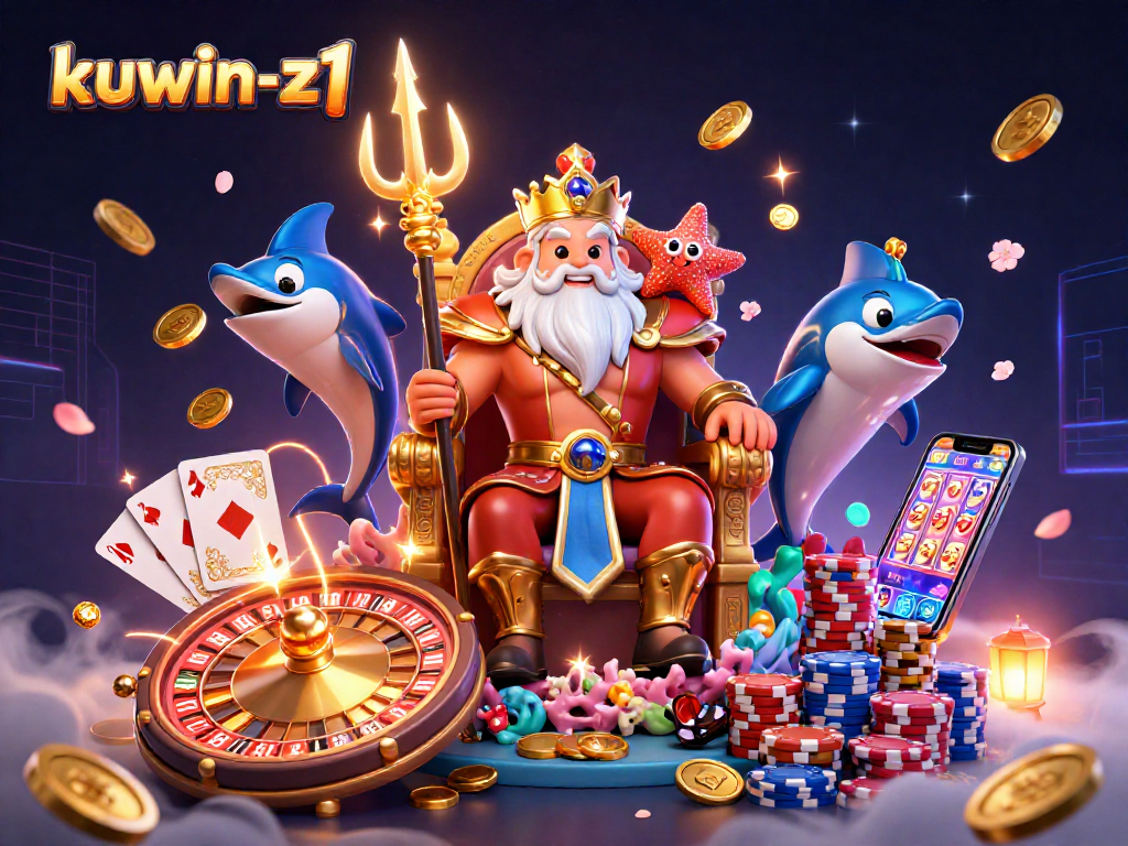 Engage with kuwin-z1's thrilling casino experience alongside Neptune, samurai, golden treasures, and spinning roulette!