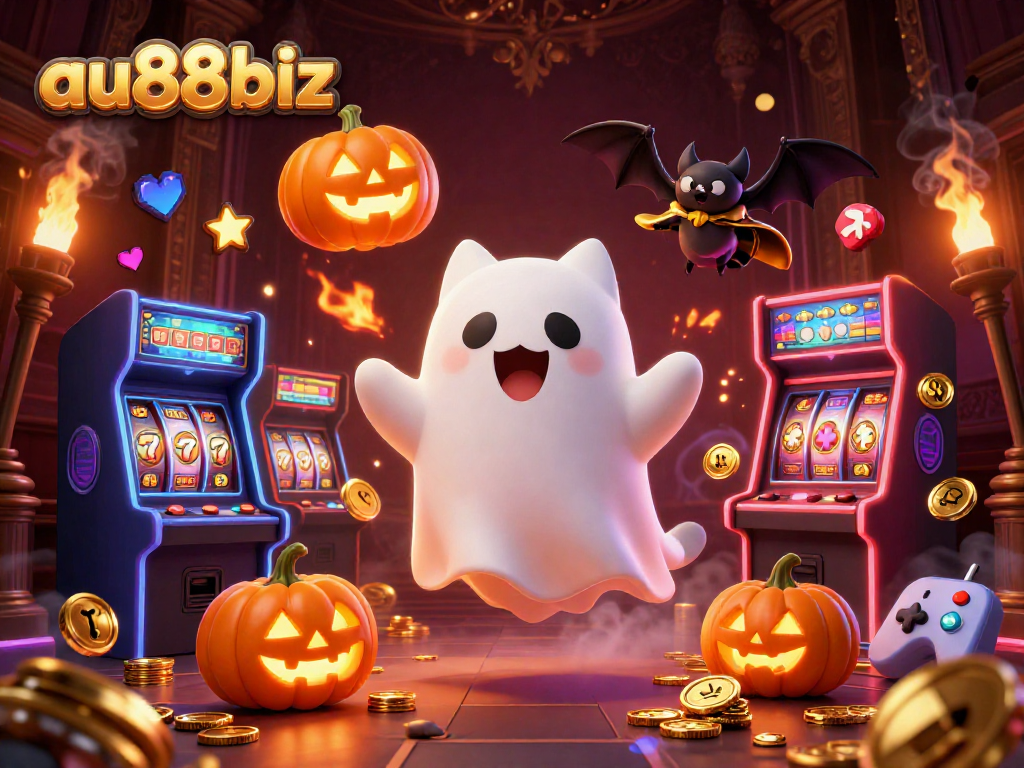Engage with winning strategies at au88biz in a vibrant, interactive casino scene.