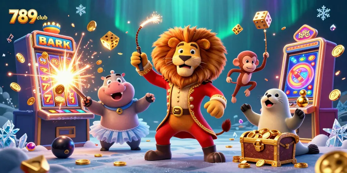 Engage with 789club's exciting world of jackpots and casino gaming illustrated dynamically.