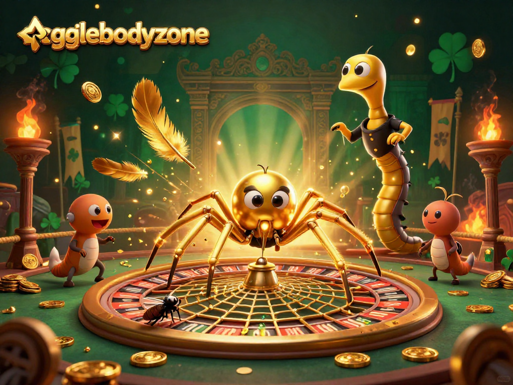 Engage with agilebodyzone as a fly bets nervously by a roulette wheel web spun by a golden spider.
