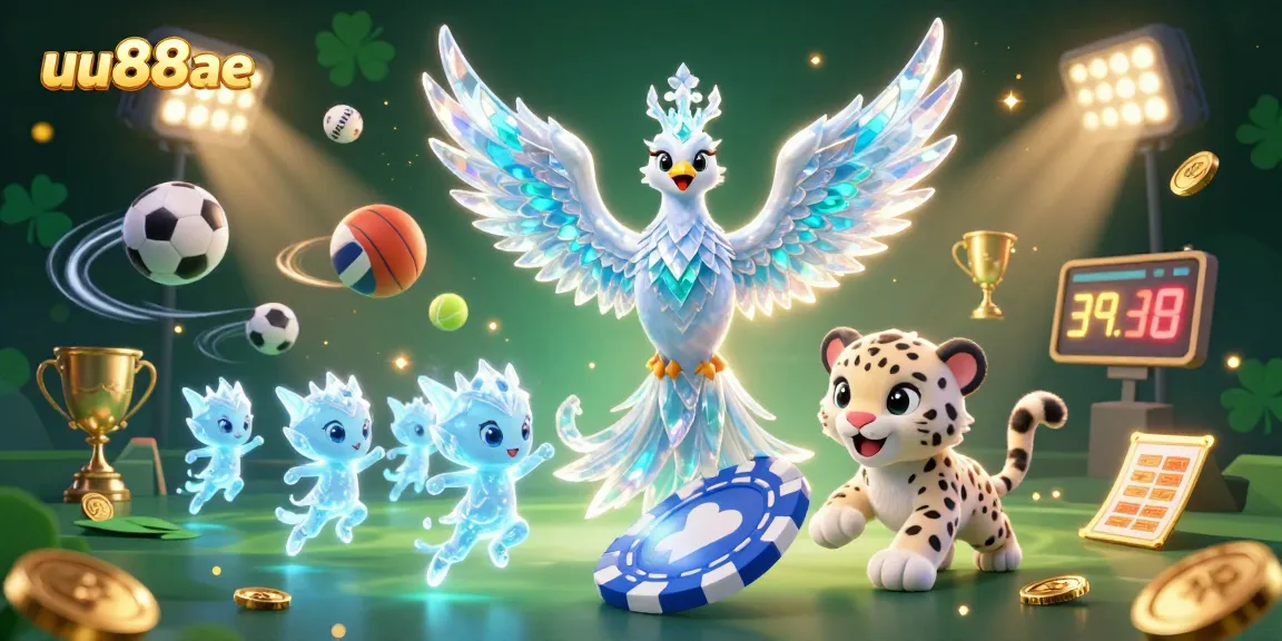 Immerse in fun at uu88ae, where players enjoy a vibrant digital casino experience with engaging ice-themed characters.