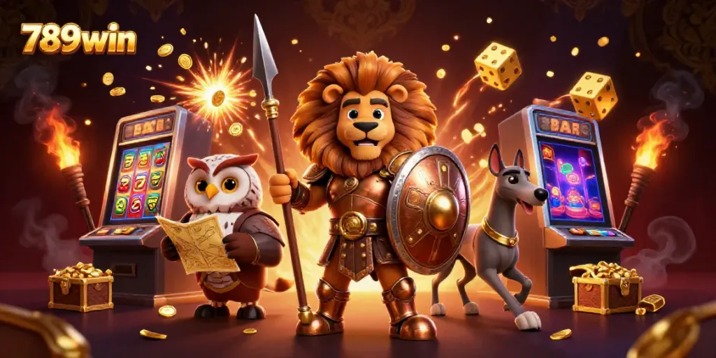 Engage in thrilling gameplay with 789win's exciting jackpot slots and dynamic casino characters.