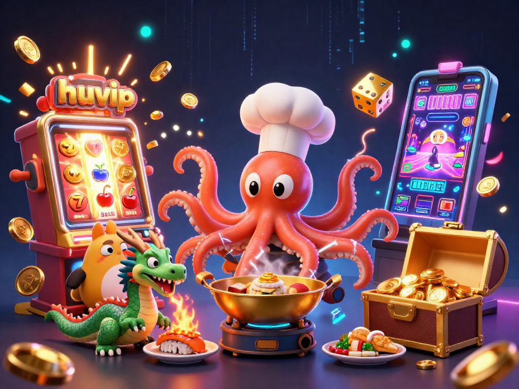 Spin the huvip slot machine for a chance to win big with treasures and excitement.
