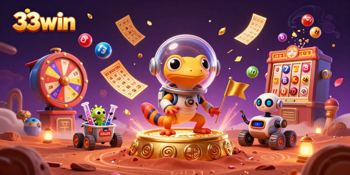 Engage in thrilling gaming adventures at 33win, featuring an imaginative casino discovered on Mars.